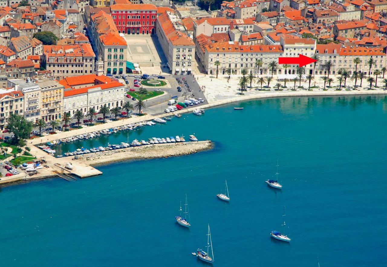 Luxury Apartment Riva With A Magnificient View Split Exterior foto